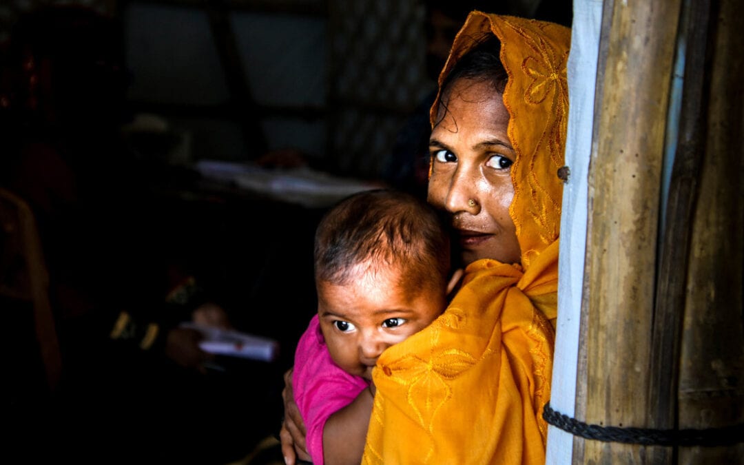 L’impact de la COVID-19 parmi les enfants Rohingyas