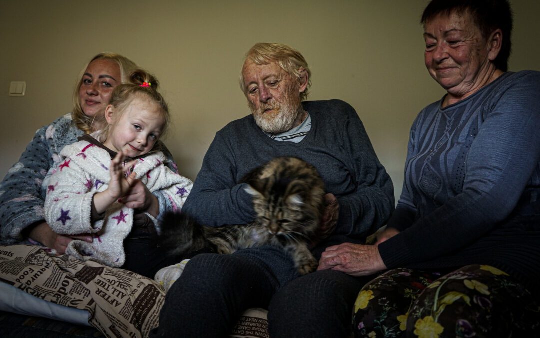 Op zoek naar veiligheid, een verhaal van een Oekraïens gezin in Polen
