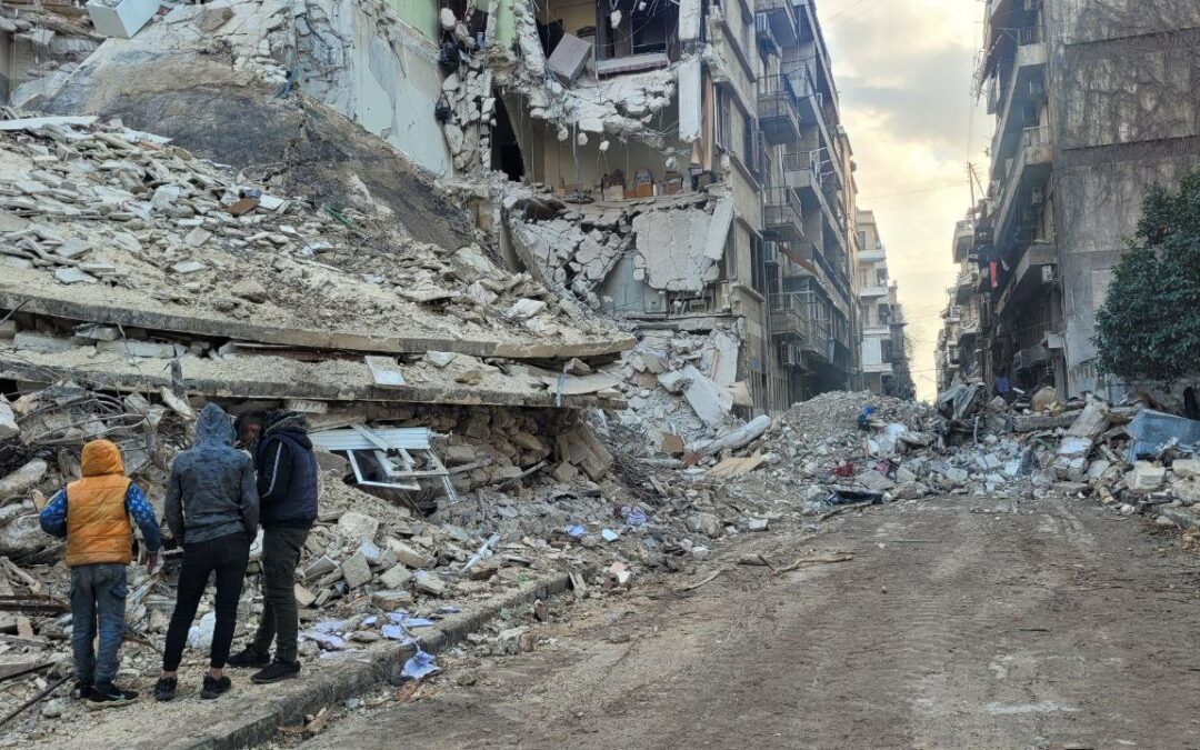 Hulp na aardbeving in Turkije en Syrië – Ons team in Aleppo vertelt
