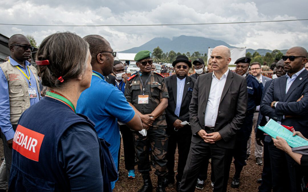 LA VISITE DU PRESIDENT SUISSE Alain Berset à la République Démocratique du Congo (RDC)