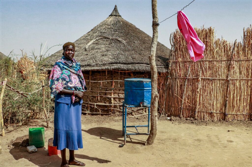 A woman in South Sudan who represents and aids her femaile community members